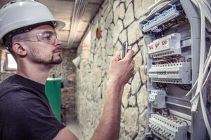 electrical-panel-and-technician